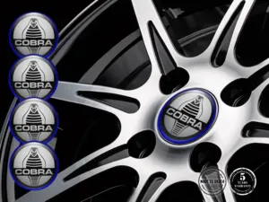 Shelby Adesivo Cupola Design Emblemi Ruota Pregiati